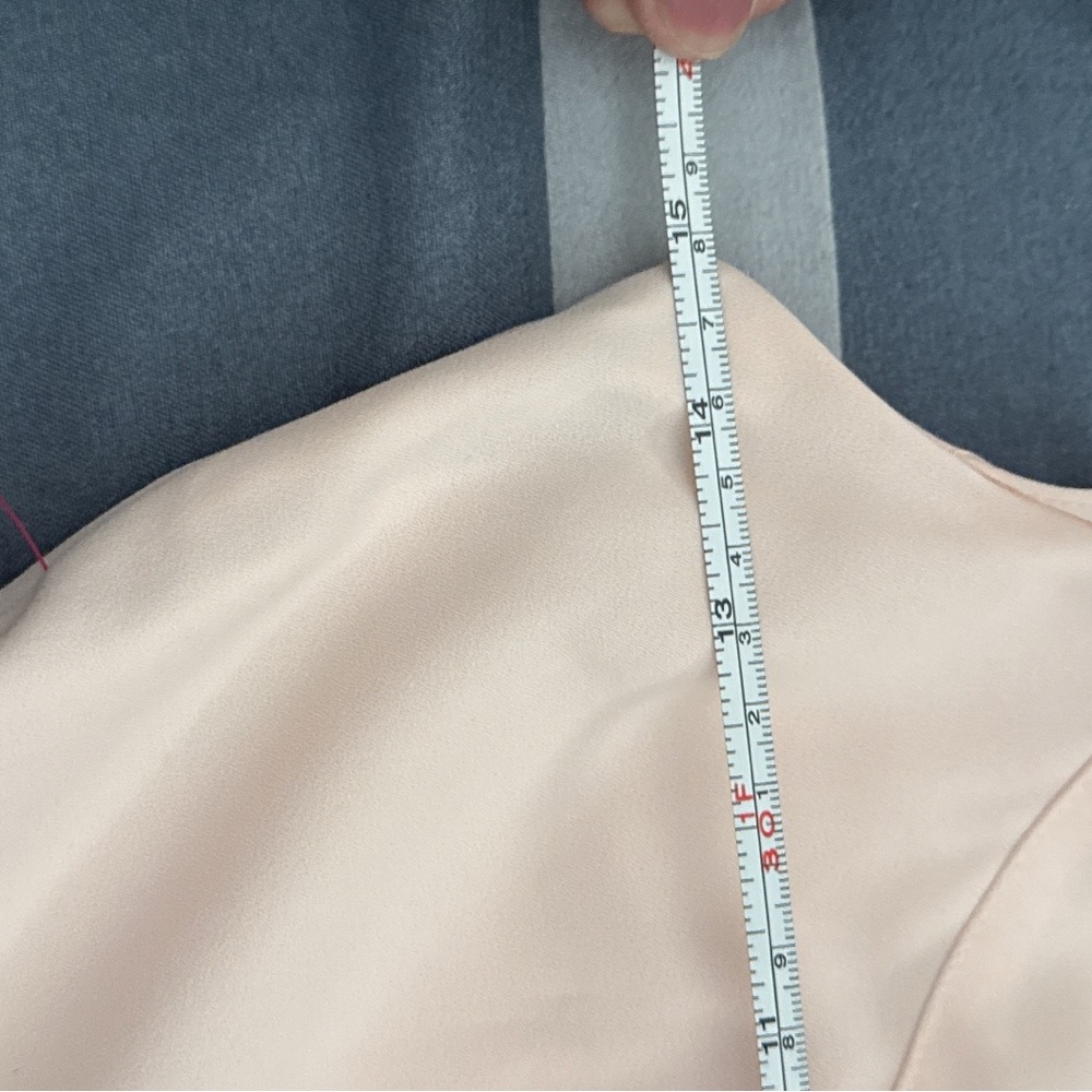 Bebe Soft Pink Ruffle Mini Dress - Picture 4 of 7
